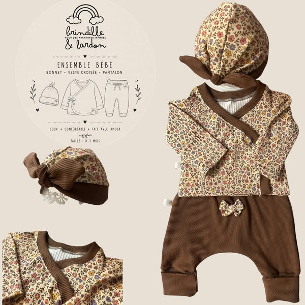 Ensemble évolutif 3 pièces – t.0/3m
