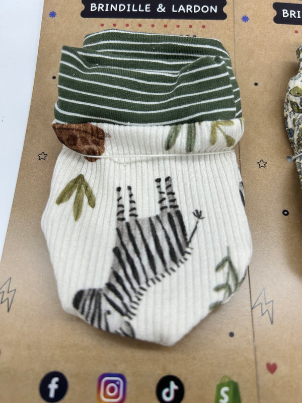 Moufles de naissance anti-griffure