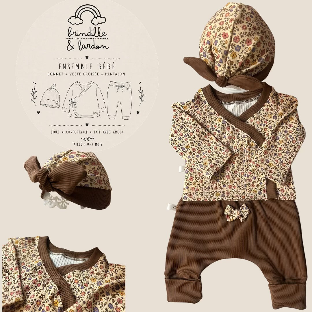 Ensemble évolutif 3 pièces – t.0/3m
