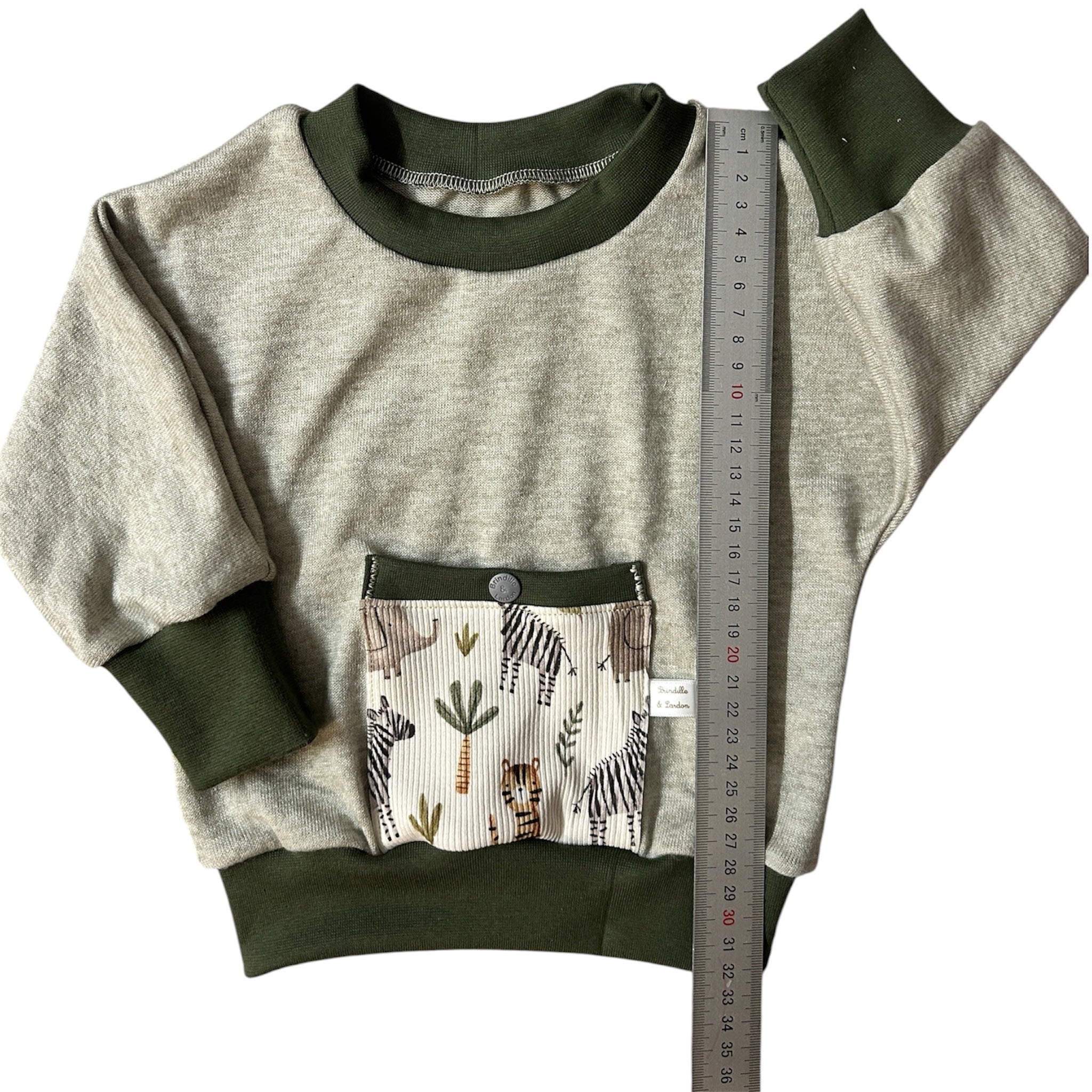 🌿 Ensemble évolutif Safari – Taille 6 mois 🦓🦁