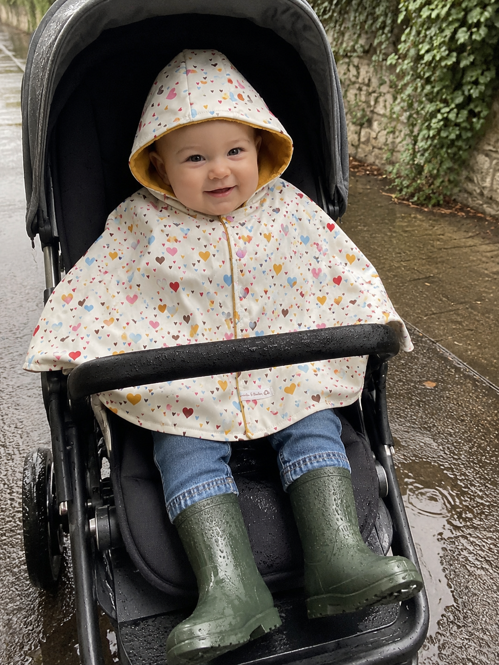 Poncho imperméable 0/6m